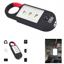 LED Magnetic Hook Pocket Flashlight